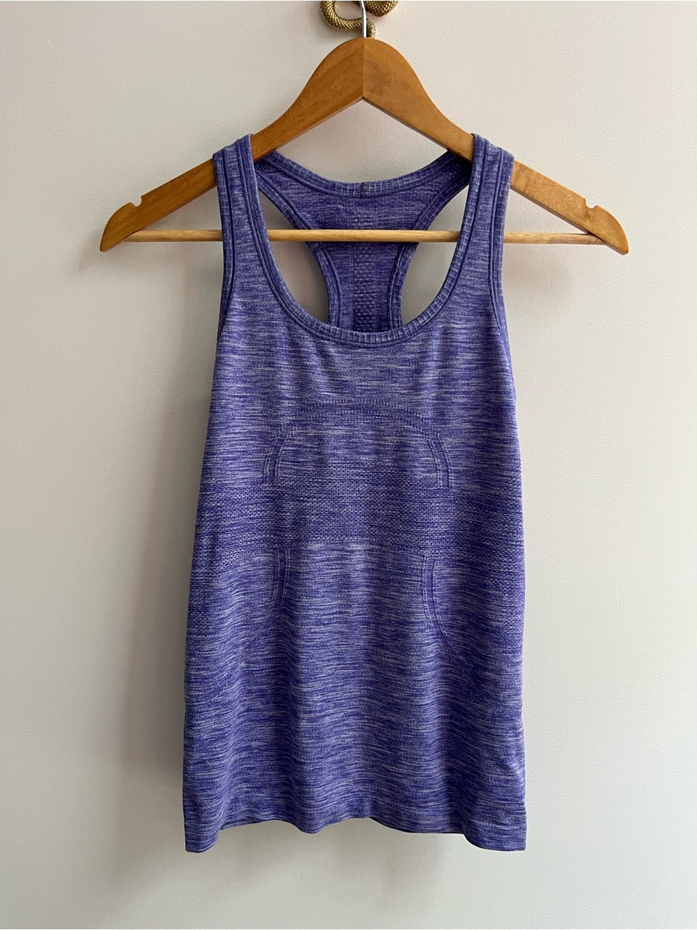Lululemon Swiftly Tech Racerback Running Tank Top Heathered Purple 4
